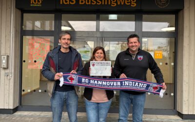 IGS Büssingweg neue Partnerschule der EC Hannover Indians